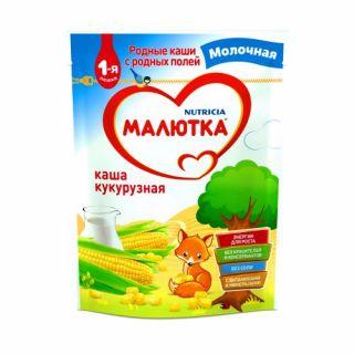 МАЛЮТКА КАША МОЛ 220г КУКУРУЗА 5мес+ МАЛЮТКА КАША МОЛ 220г КУКУРУЗА 5мес+ - Добрая аптека