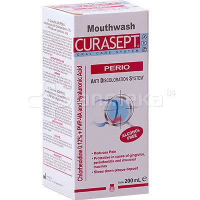 Curasept Ополаскиватель для полости рта ADS Perio 200МЛ REL1 Curasept Ополаскиватель для полости рта ADS Perio 200МЛ REL1 - Добрая аптека