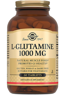 СОЛГАР Л-ГЛУТАМИН 1000мг N60 таб - Добрая аптека