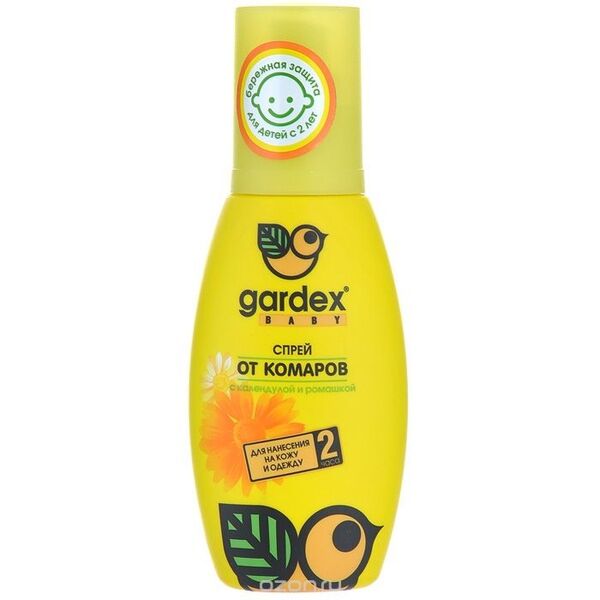 Gardex Baby Спрей дет с 2-х лет от комаров 1000мл REL1 - Добрая аптека