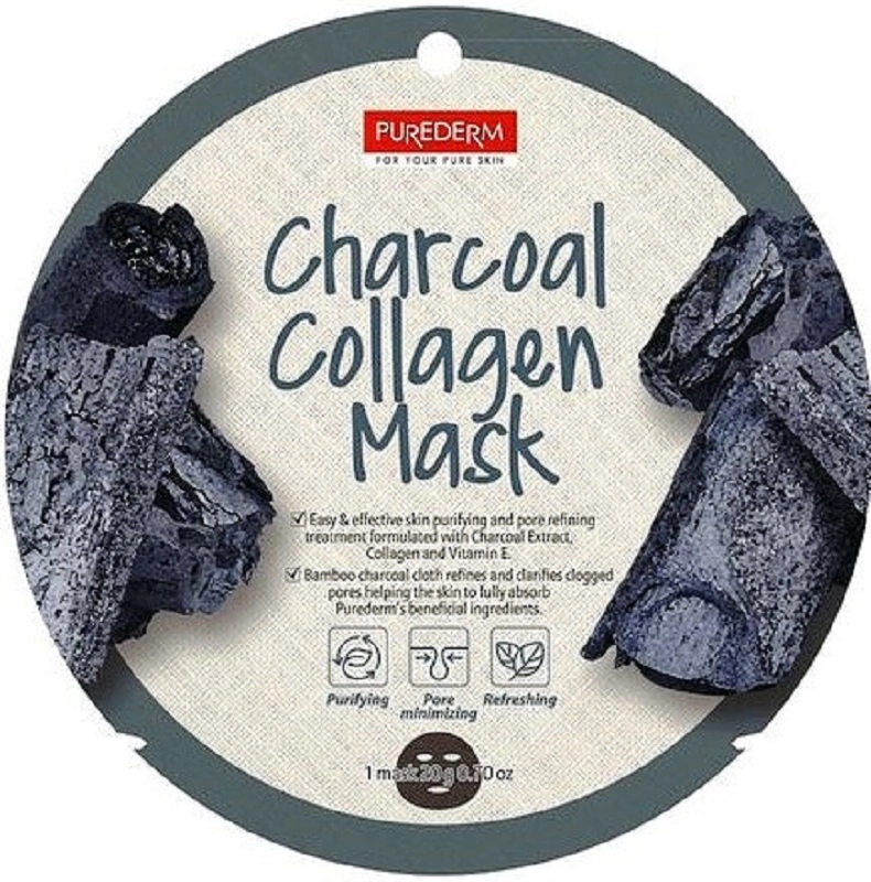 ПУРЕДЕРМ МАСКА Д/ЛИЦА КОЛЛАГ ДРЕВЕСНЫЙ УГОЛЬ №1 ПУРЕДЕРМ МАСКА Д/ЛИЦА КОЛЛАГ ДРЕВЕСНЫЙ УГОЛЬ №1 - Добрая аптека