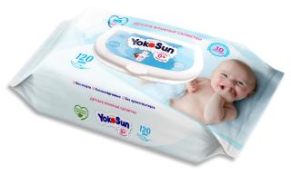 YOKOSUN САЛФЕТКИ ВЛАЖНЫЕ N120 ДЕТСКИЕ - Добрая аптека