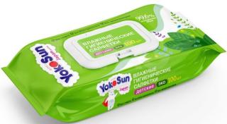 YOKOSUN ЭКО САЛФЕТКИ ВЛАЖНЫЕ N100 ДЕТСКИЕ - Добрая аптека