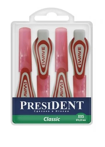 President Межзубные ершики классик XXS0.23 - Добрая аптека