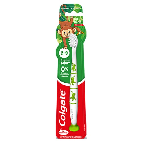 Colgate Зубная щетка L5 детская (2-9) Colgate Зубная щетка L5 детская (2-9) - Добрая аптека
