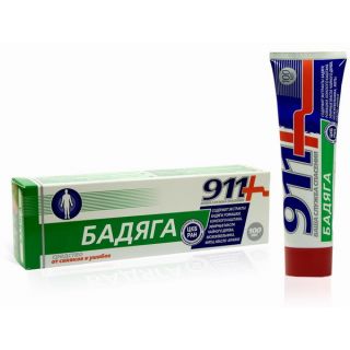 911 бадяга гель от син и ушиб 100мл 911 бадяга гель от син и ушиб 100мл - Добрая аптека