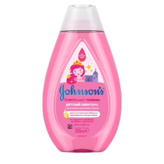 JOHNSON'S Шампунь для волос Сильные локоны 300мл - Добрая аптека