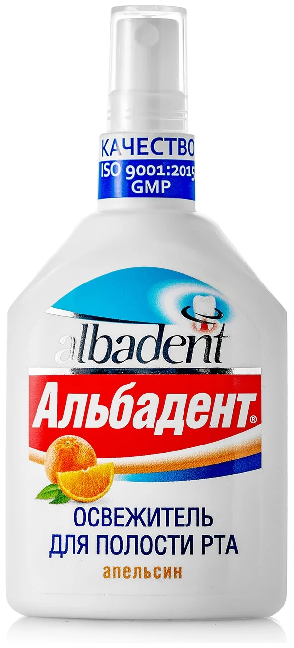 АЛЬБАДЕНТ освеж д/пол рта 35мл АПЕЛЬСИН - Добрая аптека