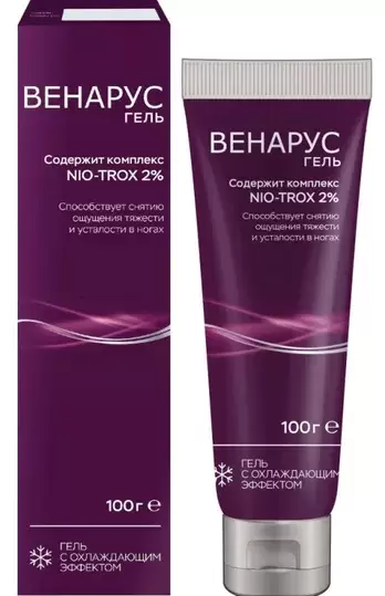 ВЕНАРУС 100г гель д/ног ВЕНАРУС 100г гель д/ног - Добрая аптека