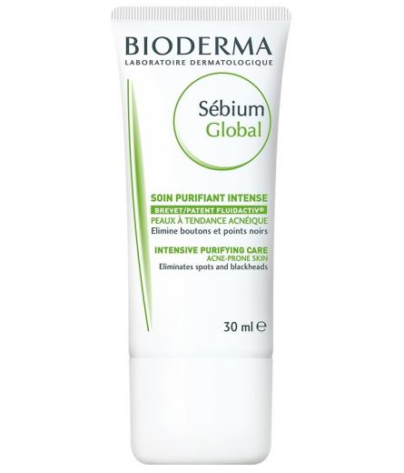 BIODERMA СЕБИУМ ГЛОБАЛЬ крем 30мл Д/ЖИРН/СМЕШ С АКНЕ - Добрая аптека