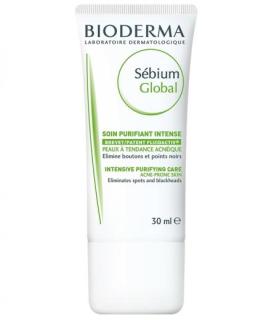 BIODERMA СЕБИУМ ГЛОБАЛЬ крем 30мл Д/ЖИРН/СМЕШ С АКНЕ - Добрая аптека