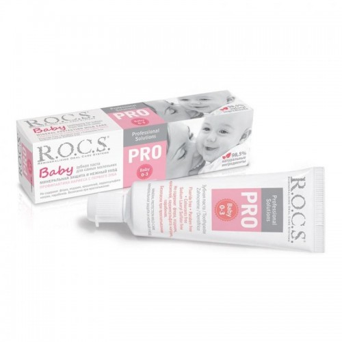 РОКС ПРО зуб/паста дет 45г БЕБИ МИНЕР ЗАЩ НЕЖН УХОД РОКС ПРО зуб/паста дет 45г БЕБИ МИНЕР ЗАЩ НЕЖН УХОД - Добрая аптека