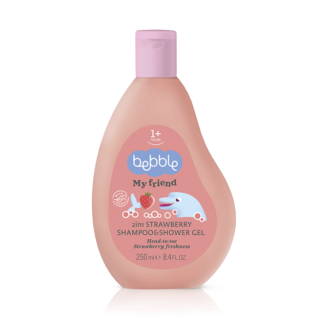 BEBBLE MY FRIEND ШАМПУНЬ-ГЕЛЬ Д/ДУША 250мл 2в1 КЛУБНИКА BEBBLE MY FRIEND ШАМПУНЬ-ГЕЛЬ Д/ДУША 250мл 2в1 КЛУБНИКА - Добрая аптека