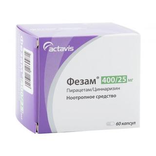 ФЕЗАМ 400мг+25мг N60 капс - Добрая аптека