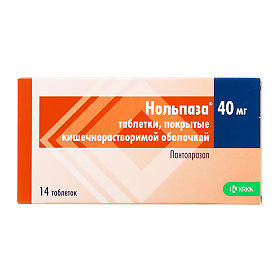 НОЛЬПАЗА 40мг N14 таб покр киш./раст. обол - Добрая аптека