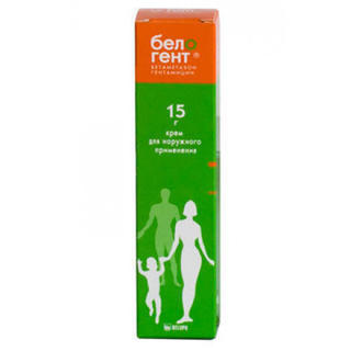 БЕЛОГЕНТ 15г крем д/нар прим - Добрая аптека