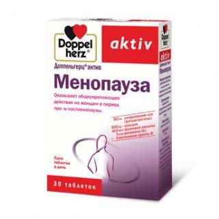 Доппельгерц Актив Менопауза 1,69г таб №30 - Добрая аптека