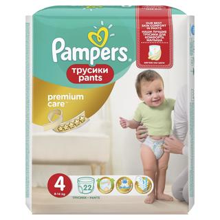 Pampers трусики premcare pants Maxi №22 - Добрая аптека