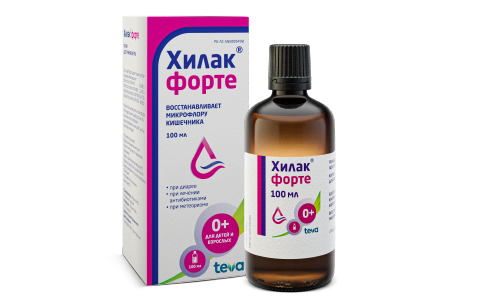 ХИЛАК ФОРТЕ 100мл капли д/внут прим - Добрая аптека