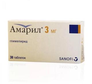 АМАРИЛ 3мг N30 таб - Добрая аптека