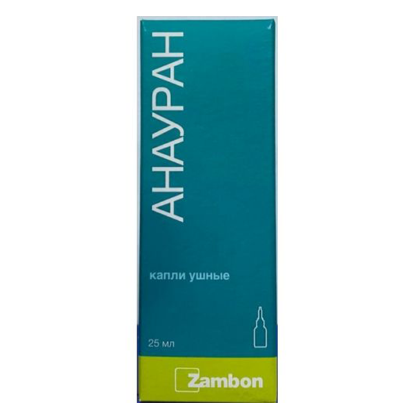 АНAURAН 25мл капли ушн АНAURAН 25мл капли ушн - Добрая аптека