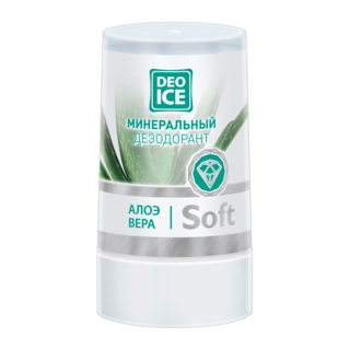 Дезодорант минеральный алоэ вера DEOICE SOFT 60 г. - Добрая аптека