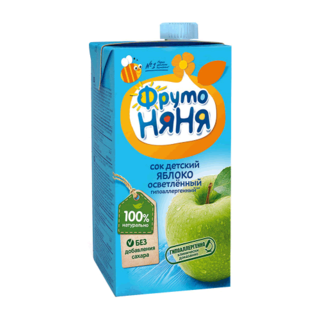 ФН 0,5л Сок яблочный осветленный для детского - Добрая аптека
