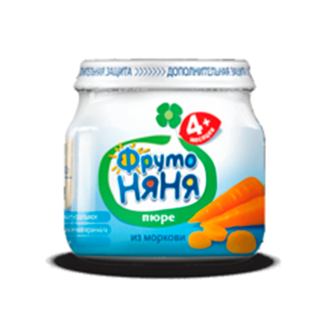 Фн 80г пюре морковное д/питания детей раннего возраста - Добрая аптека