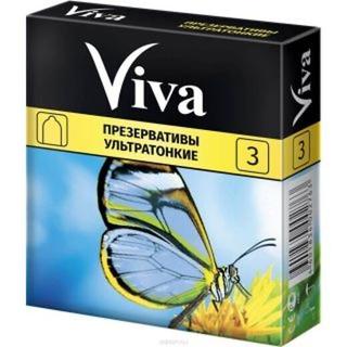ВИВА ПРЕЗЕРВАТИВЫ N3 УЛЬТРАТОНКИЕ - Добрая аптека