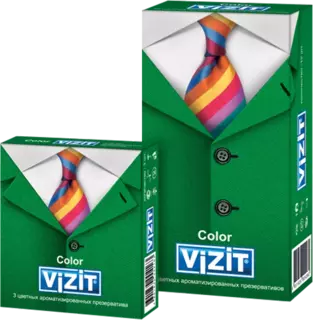 ВИЗИТ ПРЕЗЕРВАТИВЫ N12 АРОМАТИЗИРОВАННЫЕ ЦВЕТНЫЕ - Добрая аптека