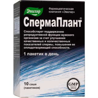 СПЕРМАПЛАНТ 3.5г N10 порошок - Добрая аптека