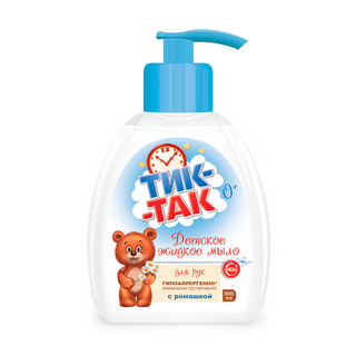 ТИК-ТАК мыло дет жидк д/рук 300мл РОМАШКА - Добрая аптека