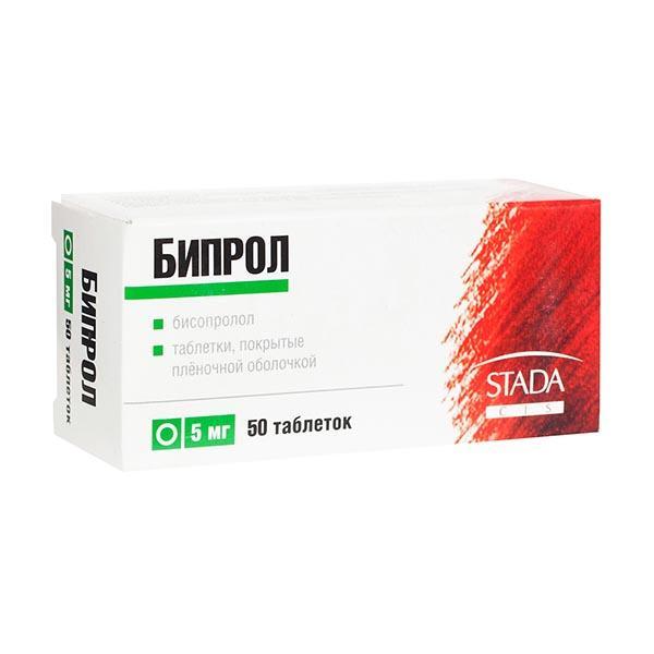 БИПРОЛ 5мг N30 таб п.п.о. - Добрая аптека