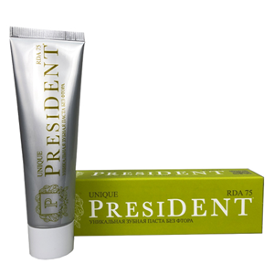 President Unique зубная паста 75мл President Unique зубная паста 75мл - Добрая аптека