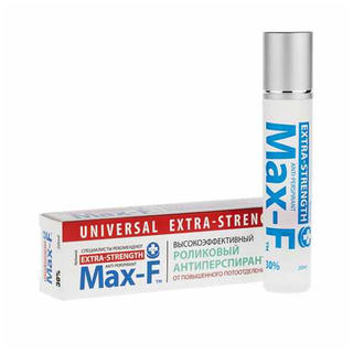 МАКС-Ф АНТИПЕРСПЕРАНТ НОУ СВЕТ д/подмыш/ладон/стоп 30% 20мл - Добрая аптека