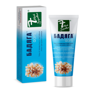 7 НОТ ЗДОРОВЬЯ ГЕЛЬ БАДЯГА ФОРТЕ 75мл - Добрая аптека