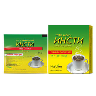ИНСТИ ЧАЙ 5.6г N5 гран БЕЗ САХАРА - Добрая аптека