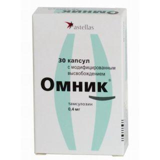 ОМНИК 0.4мг N30 капс с мод высвоб - Добрая аптека