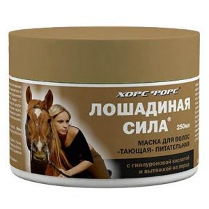 Лошадиная Сила питательная 250 мл маска тающая д/волос - Добрая аптека