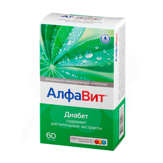 АЛФАВИТ ДИАБЕТ N60 таб - Добрая аптека