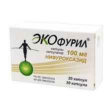 Экофурил 100мг капс №30 - Добрая аптека
