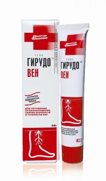Доктор Биокон Гирудо вен гель в тубе 50г REL1 - Добрая аптека
