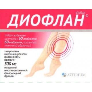 ДИОФЛАН 500мг N60 таб п.п.о. - Добрая аптека
