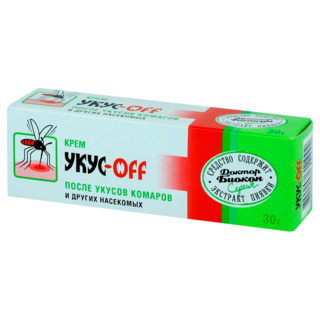 Доктор Биокон Укус-off крем 30г поле укусов насекомых REL1 - Добрая аптека