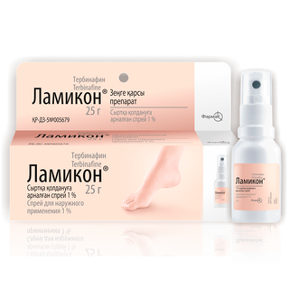 ЛАМИКОН 1% 25г спрей д/нар прим - Добрая аптека