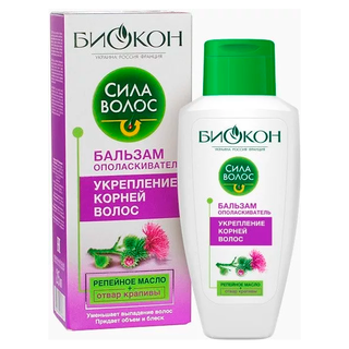 Сила волос бальзам ополаскиватель Укрепление корней волос 215мл REL1 - Добрая аптека