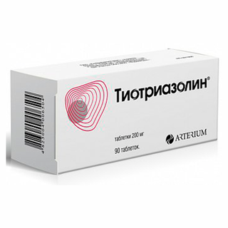 ТИОТРИАЗОЛИН 100мг N50 таб - Добрая аптека