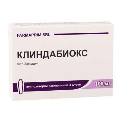 КЛИНДАБИОКС 100мг N3 суппоз ваг - Добрая аптека