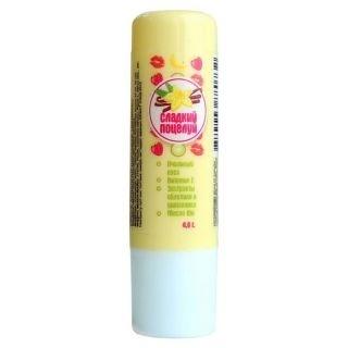 Бальзам помада гигиен сладкий поцелуй клубника д/губ 4,6г Бальзам помада гигиен сладкий поцелуй клубника д/губ 4,6г - Добрая аптека