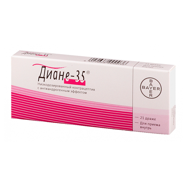 ДИАНЕ-35 N21 драже - Добрая аптека